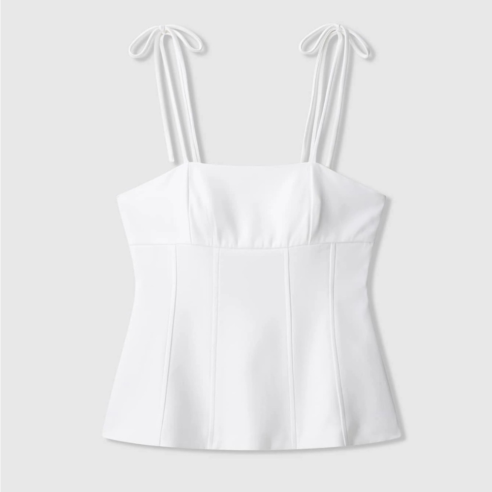 Cami Top with Bow Straps